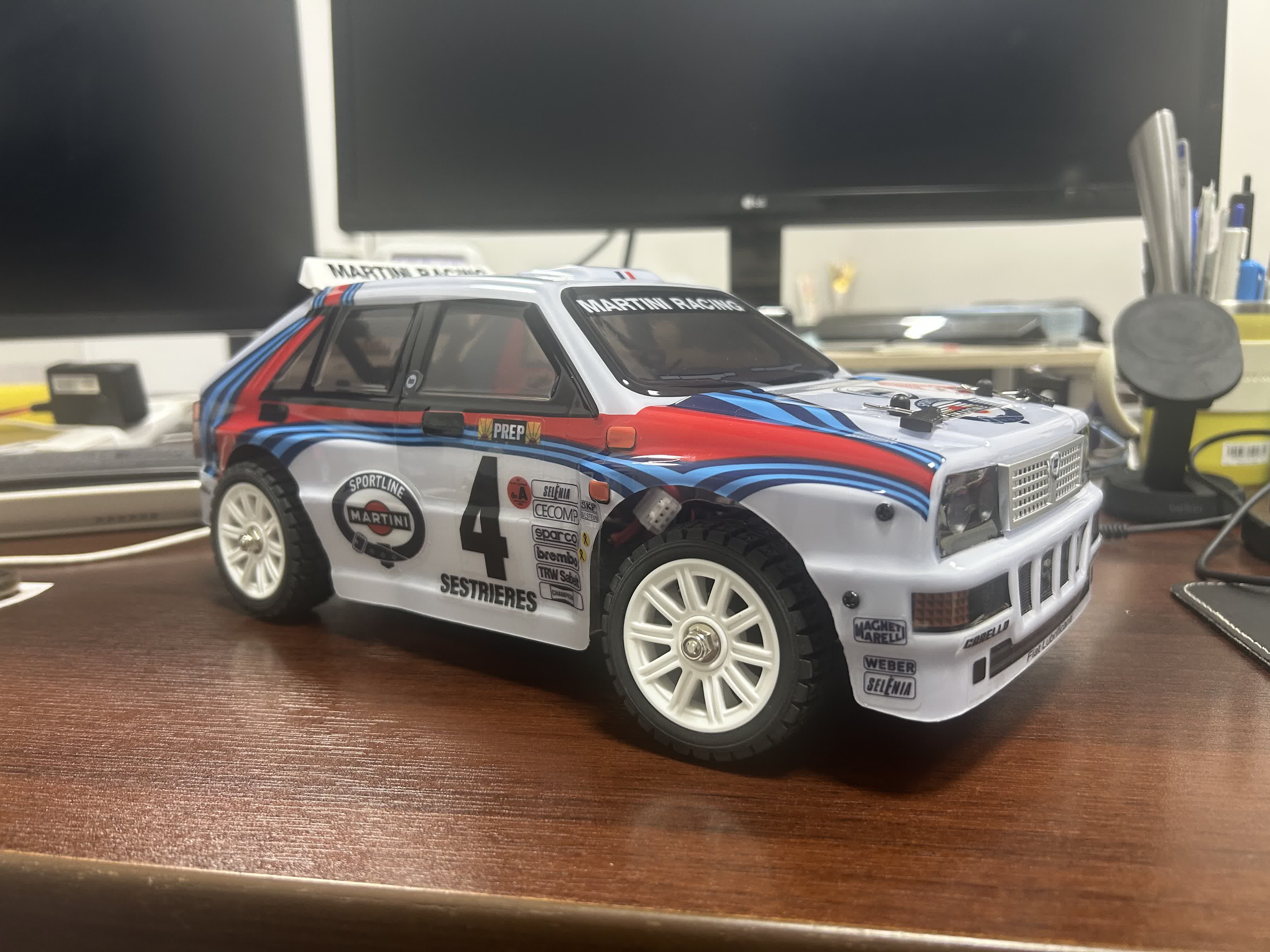 MJX HYPER GO 14302のランチア・デルタボディ